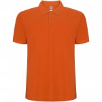 R66093I7-Pegaso Premium koszulka męska polo z krótkim rękawem-Pomarańczowy 4xl