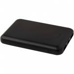 12438390-Asama powerbank o pojemności 5000 mAh Type-C z tworzyw sztucznych pochodzących z recyklingu-Czarny