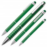 041809-Długopis z touchpenem LUEBO-Zielony