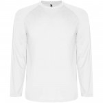 R04151Z2-Montecarlo long sleeve men's sports t-shirt-Biały m
