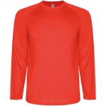 K04154ID-Montecarlo long sleeve kids sports t-shirt-Czerwony 4