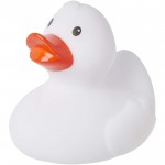 10458301-Quack gadżet antystresowy w kształcie kaczki-Biały
