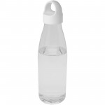 10083501-Bergen butelka na wodę o pojemności 800 ml z tworzyw sztucznych pochodzących z recyklingu-Przezroczysty bezbarwny