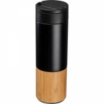 6317903-Butelka termiczna 500 ml-Czarny