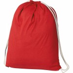 6002405-Worek bawełniany 140g/m2-czerwony