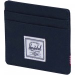 12075655-Herschel Charlie uchwyt na kartę RFID wykonany z materiałów z recyklingu-Granatowy