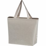 521613-Torba bawełniana z recyklingu 200 g/m2 Pilar-beżowy