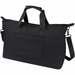 12075190-Torba podróżna na laptopa 15,6" Turner z materiałów recyklingowanych GRS, o pojemności 36 l-Czarny