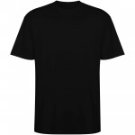 R65603O1-Koszulka Bull, unisex, oversize, z krótkim rękawem-Czarny s