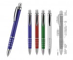 0-9480 L-20-0004-Długopis ARGUS L-srebrny