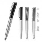 0-9150 S-52-0002-Długopis DELUXE S-czarny