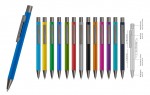 0-9457/GUM/B-58-2985-Ołówek STRAIGHT GUM B-jasny niebieski