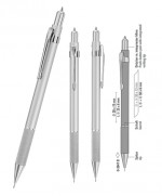 0-2647 B-54-0004-Długopis Magic Duo B-srebrny