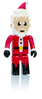 USM6107-X05-WIE-4 GB-Pamięc USB Mikołaj Rubber People-wielokolorowy 4 GB