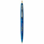 1090-8626-Długopis BIC Clic Gold Clear Ecolutions-niebieski