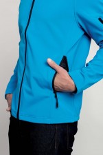 K401-AQU-M-Softshell Kariban-Aqua Blue M