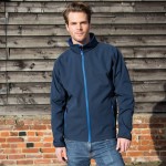 R231M-CHA-4XL-Kurtka softshell Printable Result-Charcoal/Black 4XL