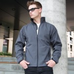 R231M-CHA-4XL-Kurtka softshell Printable Result-Charcoal/Black 4XL