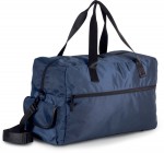 0637-BLU-Wytrzymała torba podróżna-blue titanium