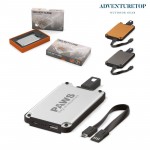 LT91092-SRE-Powerbank Adventure 4000 mAh-srebrny