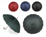 4154-06-Parasol manualny, 16 paneli-zielony