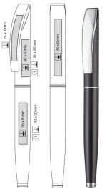 61200.03-CZA-Roller Noble Ritter-czarny