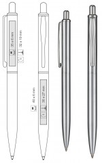 65000-SRE-Długopis Shine Ritter-srebrny
