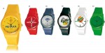W07M.1028-40-Plastikowy zegarek na rękę-zielony