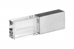 D147 3.0-SRE-16 GB-Pamięć USB 3.0 z podświetlanym logo-srebrny 16 GB