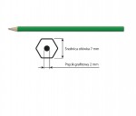 ST-S170-Ołówek sześciokątny 175 mm-mix&match