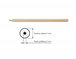 ST-O175-Ołówek okrągły 175 mm-mix&match