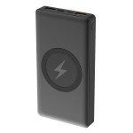 PMPB10WCB-Powerbank 10000 mAh, Quick Charge 3.0 Qi-czarny