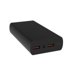 DPOWQC3.020K-Powerbank QuickCharge 3.0 20000 mAh-black