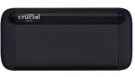 DGCRCZGT10X8000-CZA-1 TB-Zewnętrzny dysk SSD Crucial X8 1 TB USB-C 3.2 gen 2-czarny 1 TB